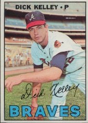 1967 Topps Baseball Cards      138     Dick Kelley